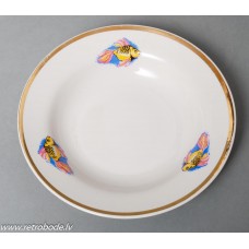 Bērnu porcelāna zupas šķīvis, RPR